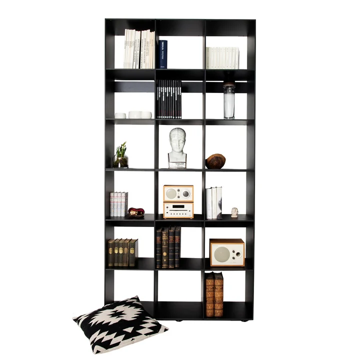 Hans Hansen - Bibliothek Modulregal HP 3x2, weiss