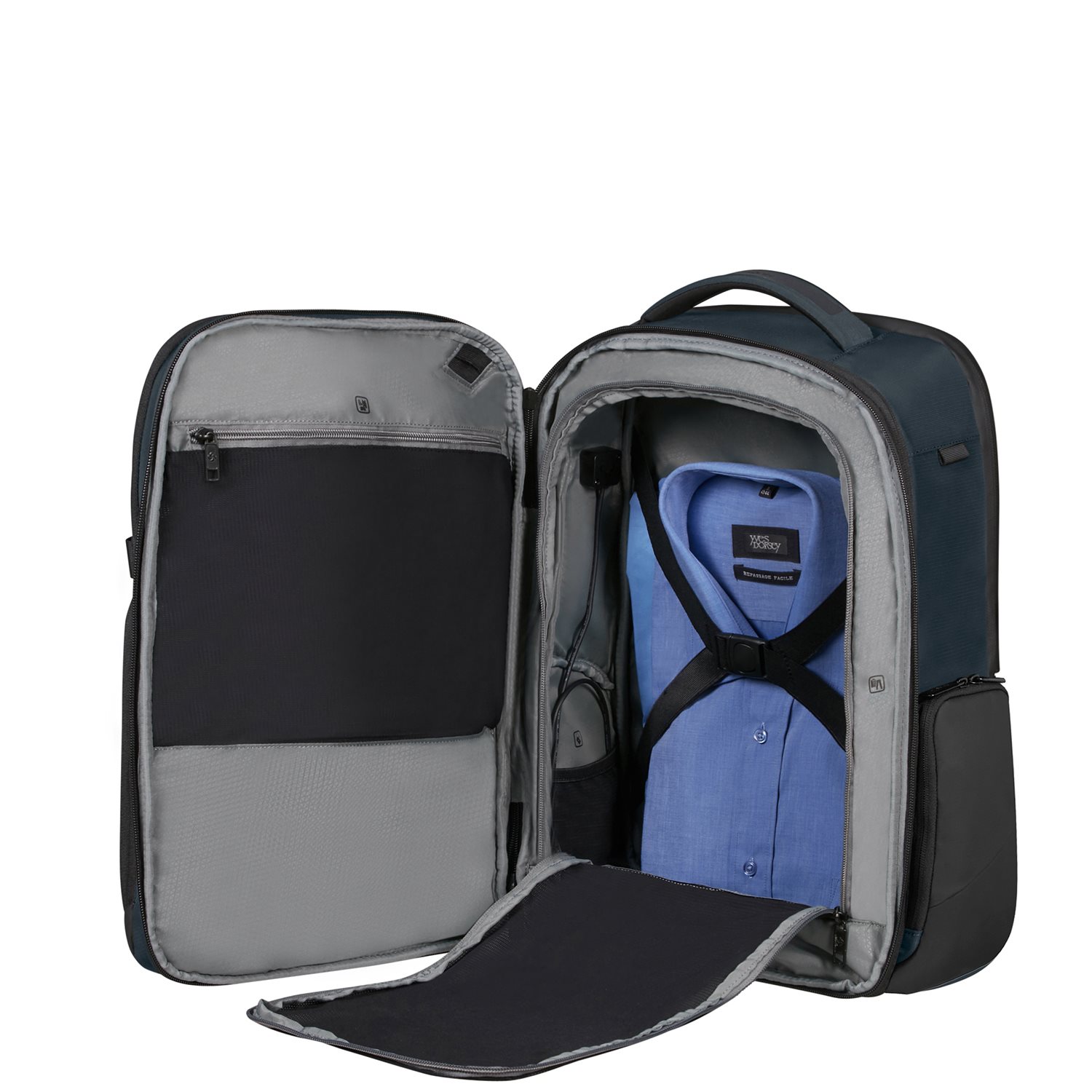 Samsonite BIZ2GO Laptop Backpack 17.3'' Overnight deep blue