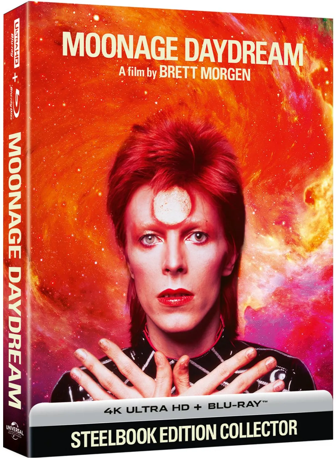 Moonage Daydream - David Bowie Édition Steelbook (Blu-ray UHD 4K   Blu-ray) Disques Blu-ray films