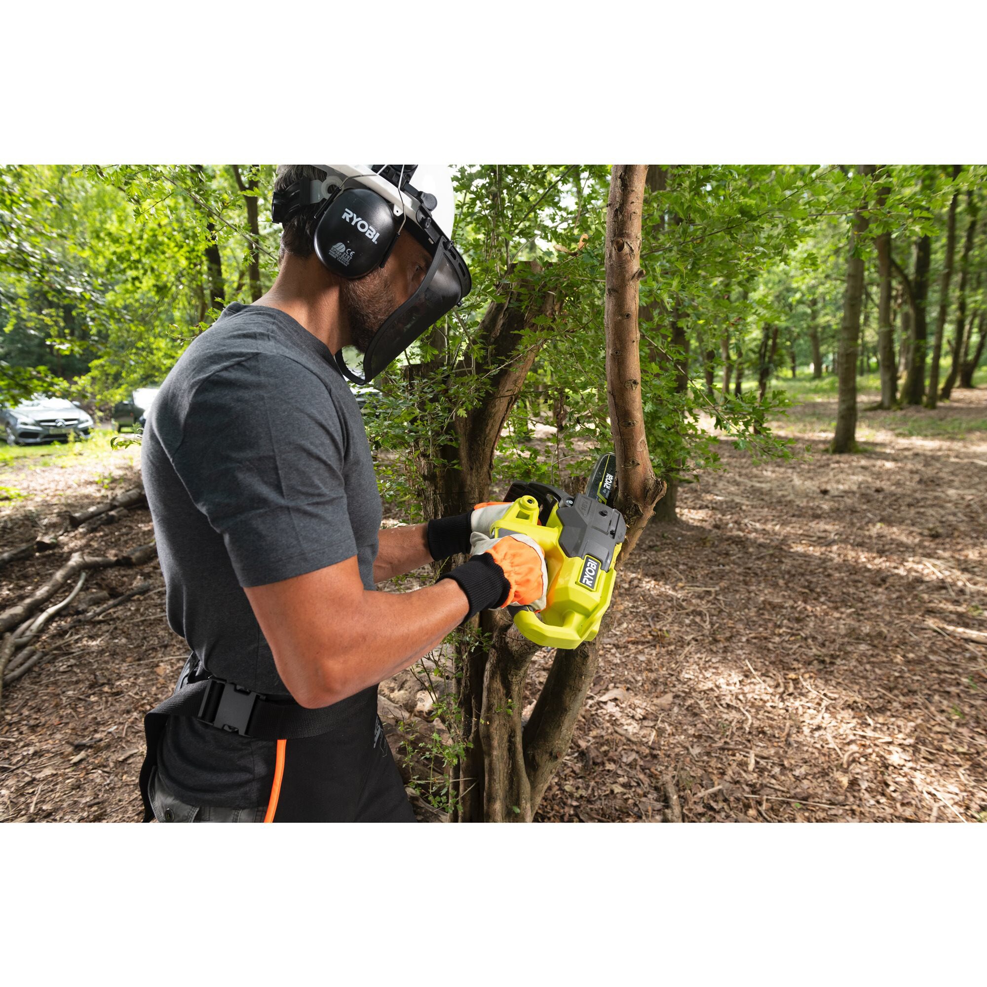 Ryobi Kettensäge ONE+ Akku-Kettensäge RY18CS20A-0, 18Volt