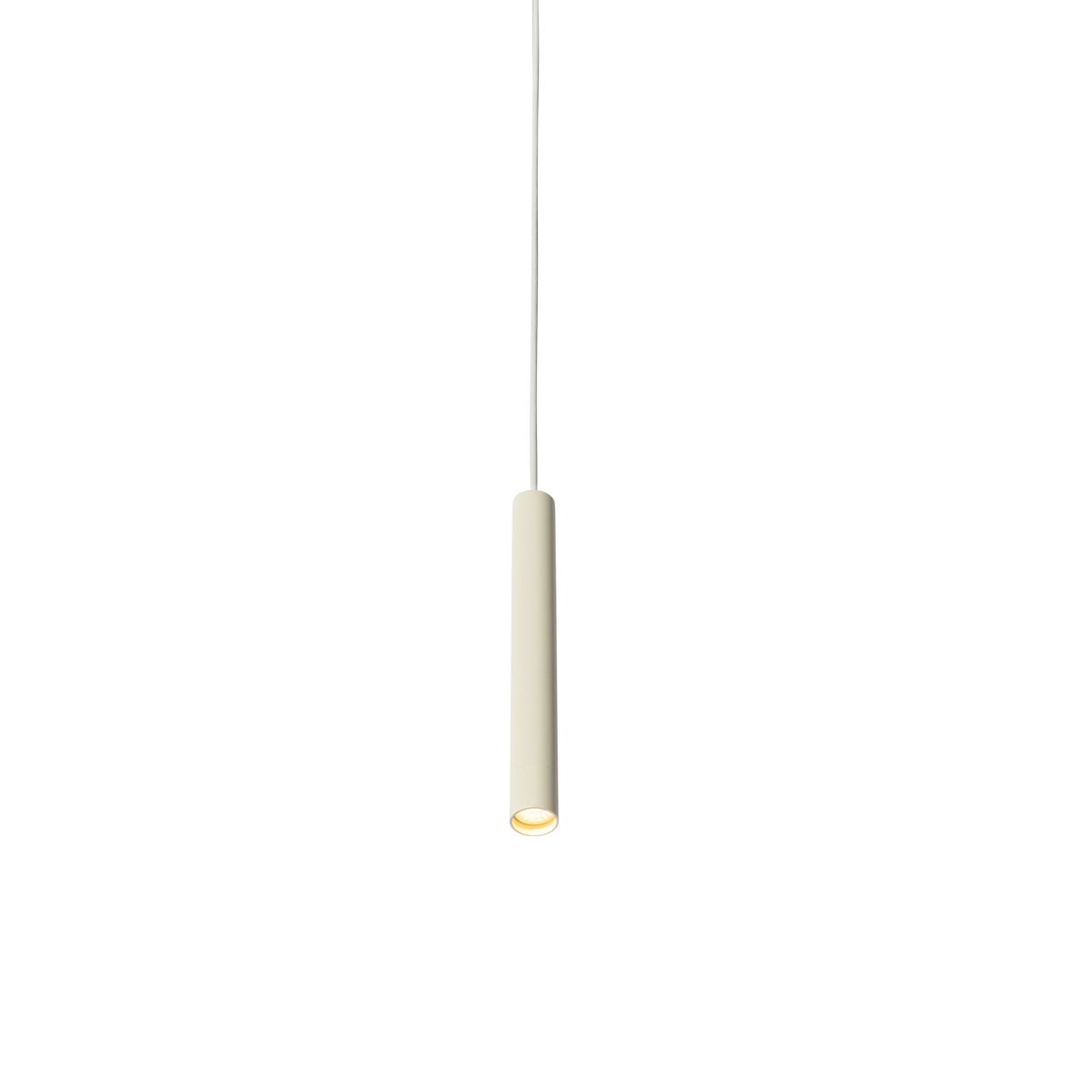 Moderne hanglamp wit beige voor railsysteem 1-fase  - Slimline Keno