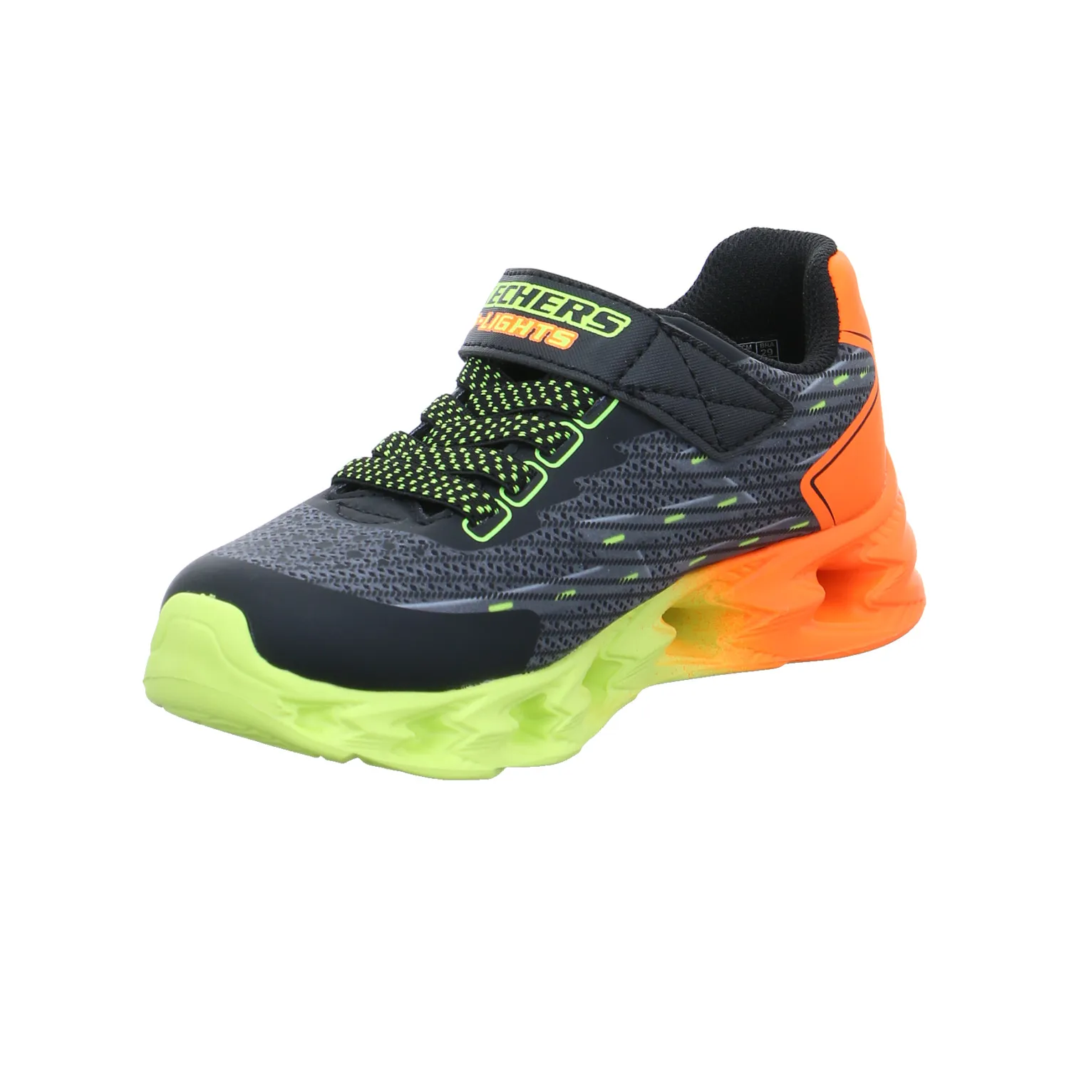 SKECHERS Kleinkinder-Halbschuh Klett Multicolor Textil  Sneaker