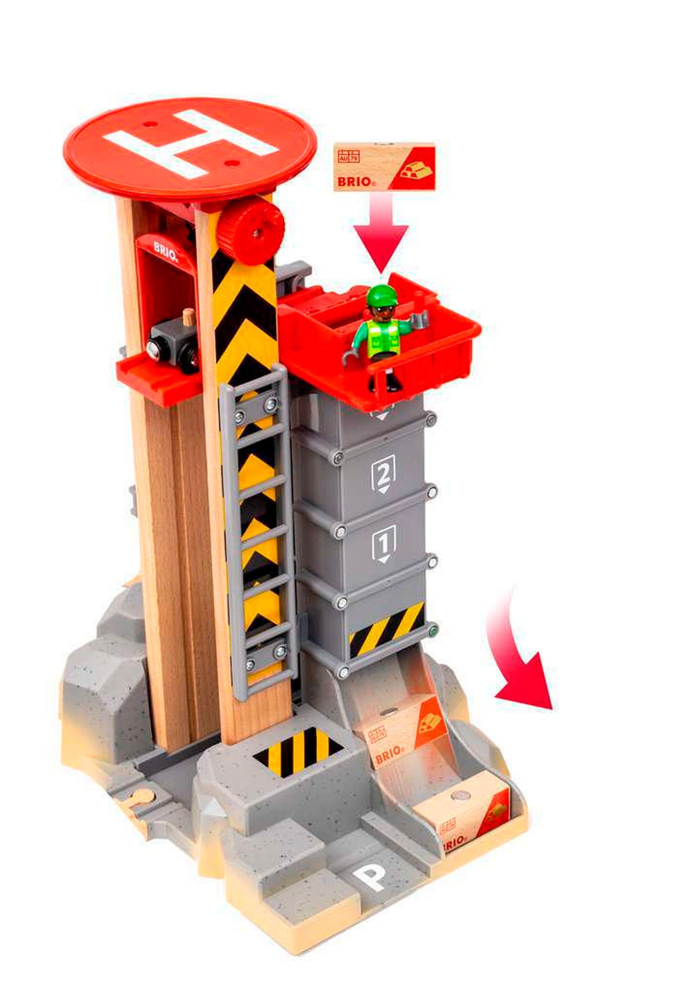 BRIO Gebirgs-Frachten Set Deluxe