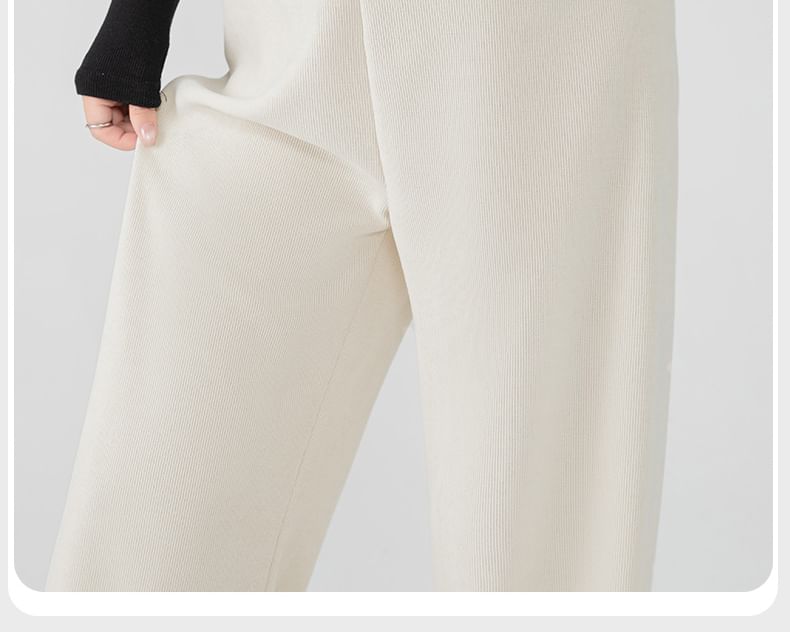 Empressa - Zwangerschapsbroek met hoge taille en wijde pijpen