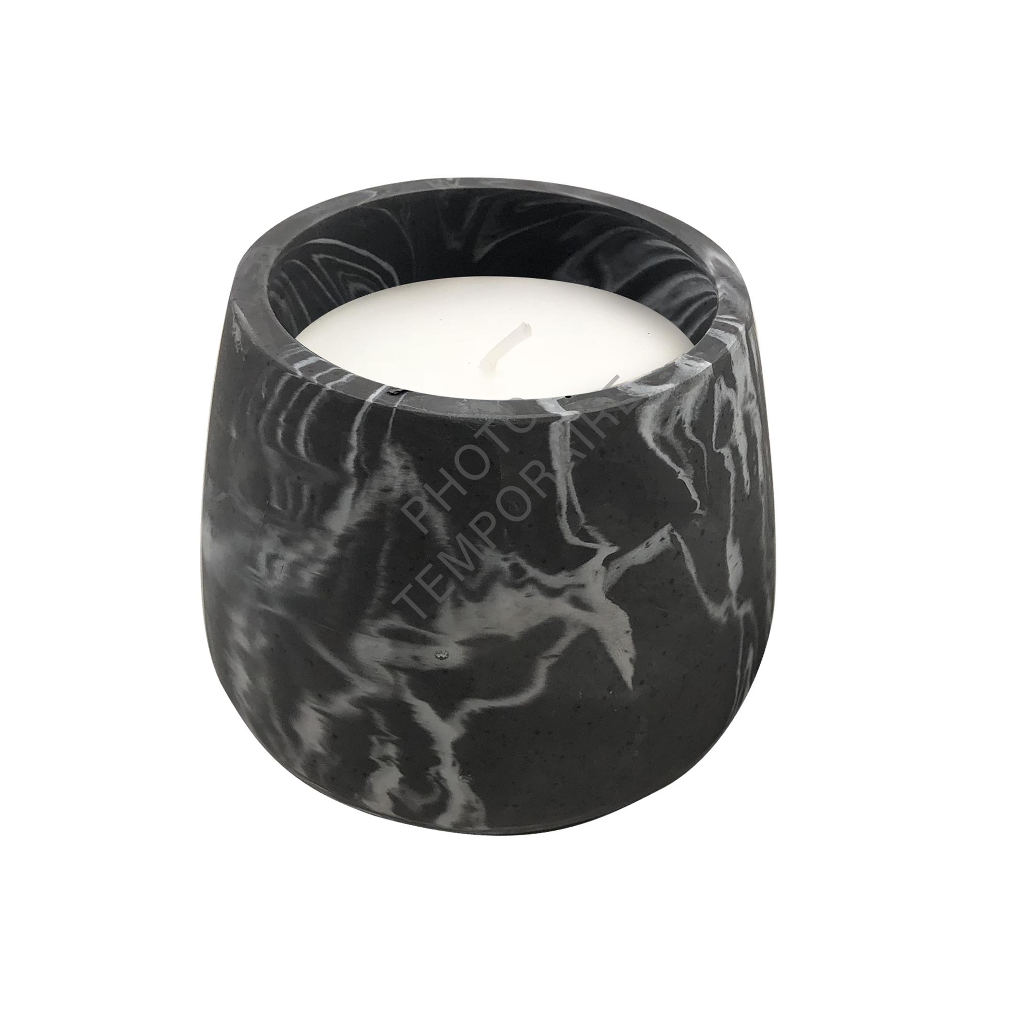 BOUGIE PARFUMEE MARBREE H13.5CM