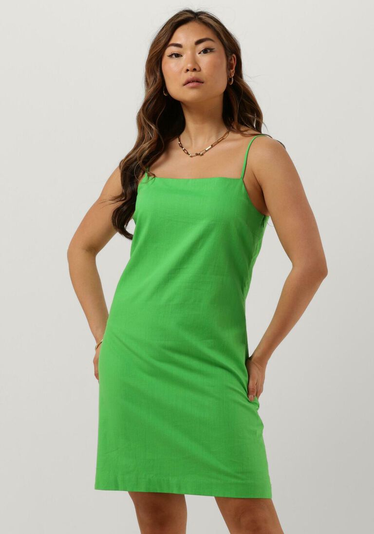 MODSTR\u00D6M groene modstr&ouml;m mini jurk cydney md dress