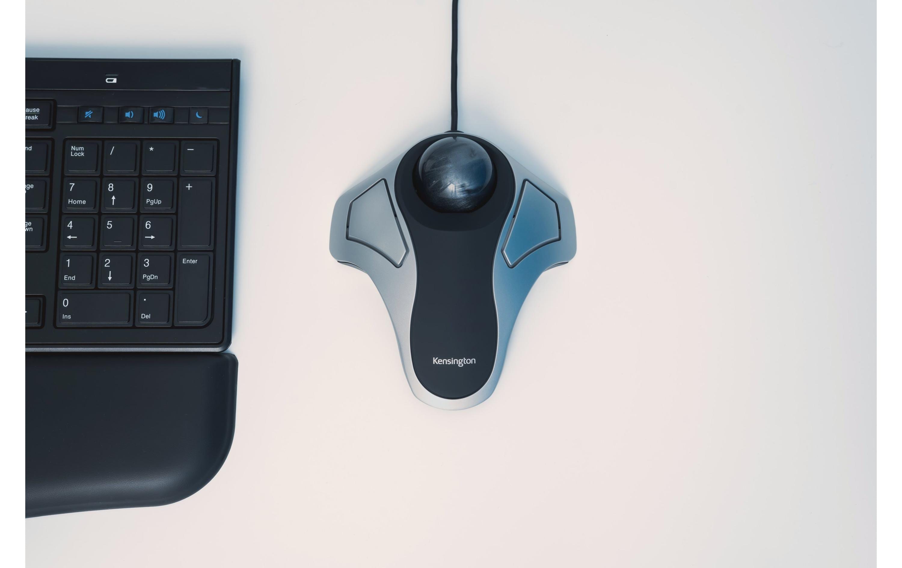 Trackball OrbitKabelgebundener Maus-Trackball mit optischer «Tracking»-Technologie