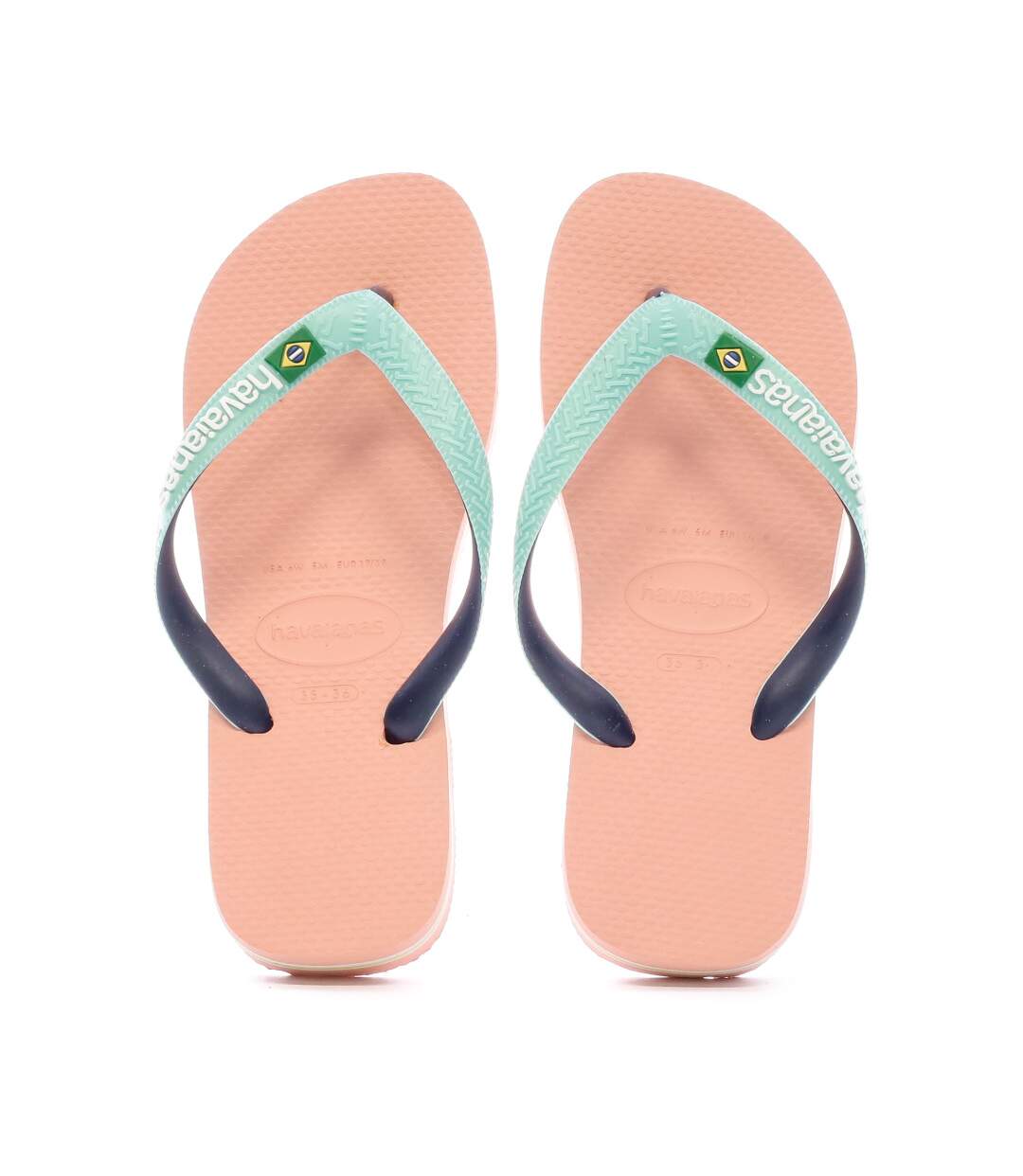 Tongs Rose Homme Havaianas Brasil Mix