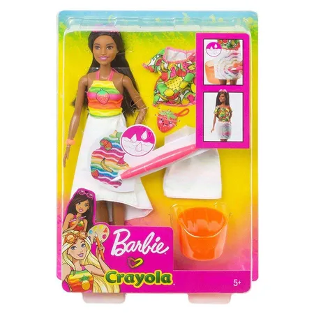 Barbie Loves Crayola Fruchtiger Farbmix, dunkel