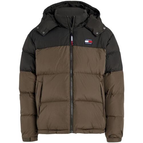 Tommy Jeans - TJM ALASKA COLORBLOCK PUFFER Verde