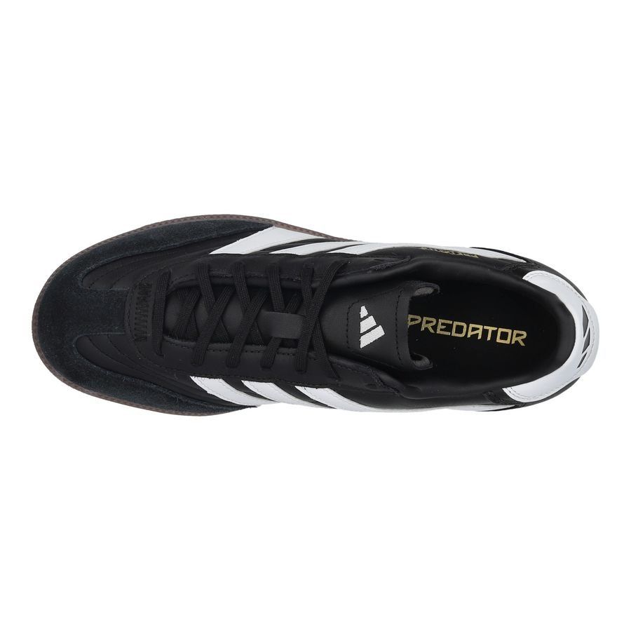 adidas Predator Freestyle IN Stealth Victory - Noir/Blanc/Doré