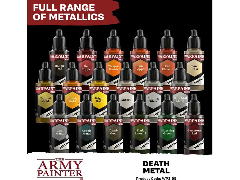 The Army Painter Metallic-Farbe Warpaints Fanatic Metallic: Der neue Goldstandard für Miniaturfarben