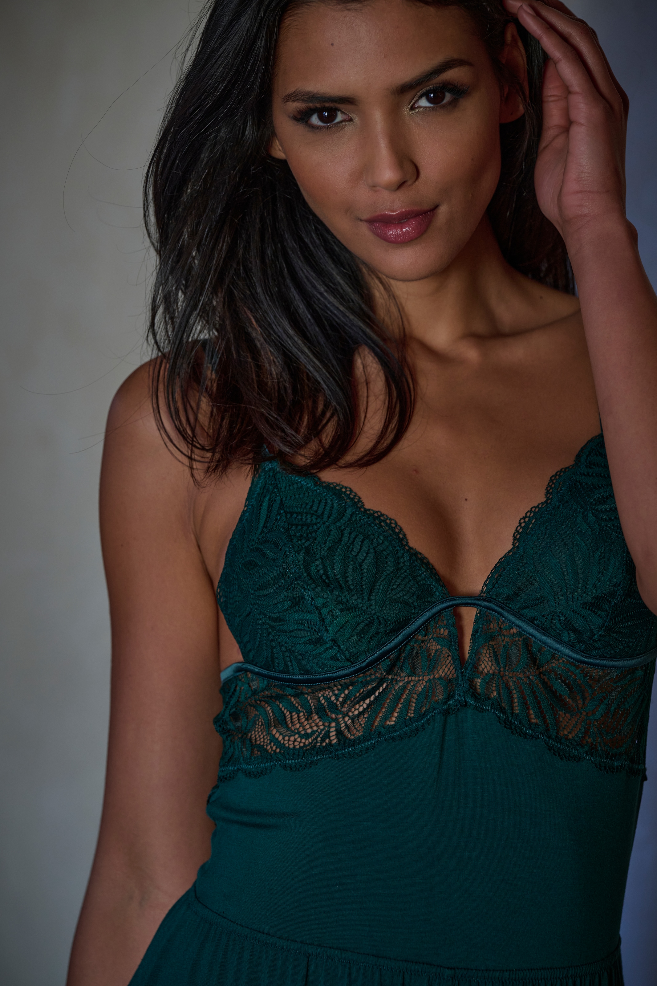LASCANA Jumpsuit , mit schönen Spitzendetails