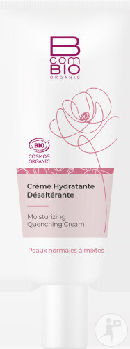 BcomBio Organic Crème Hydratante Désaltérante Peaux Normales Et Mixtes Bio 50ml