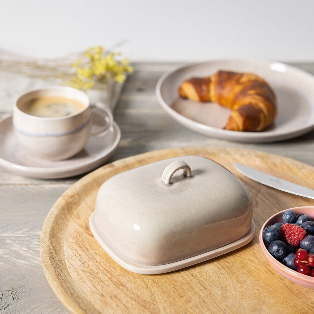 like. by Villeroy & Boch Butterdose Perlemor Home 15,5 x 12 x 8 cm