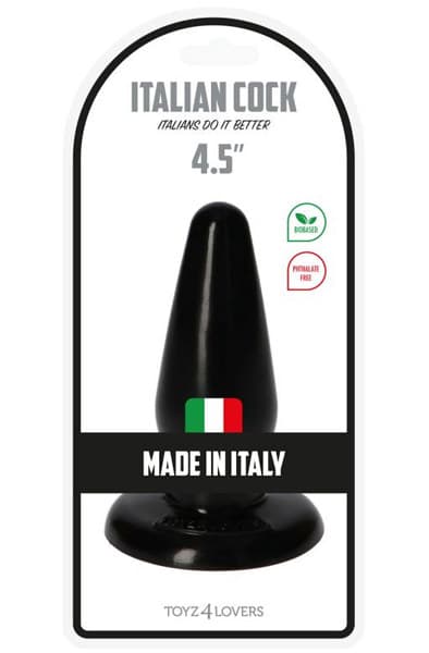 TOYZ4LOVERS Ivo Italian Cock Anal Plug 12cm Analplugg