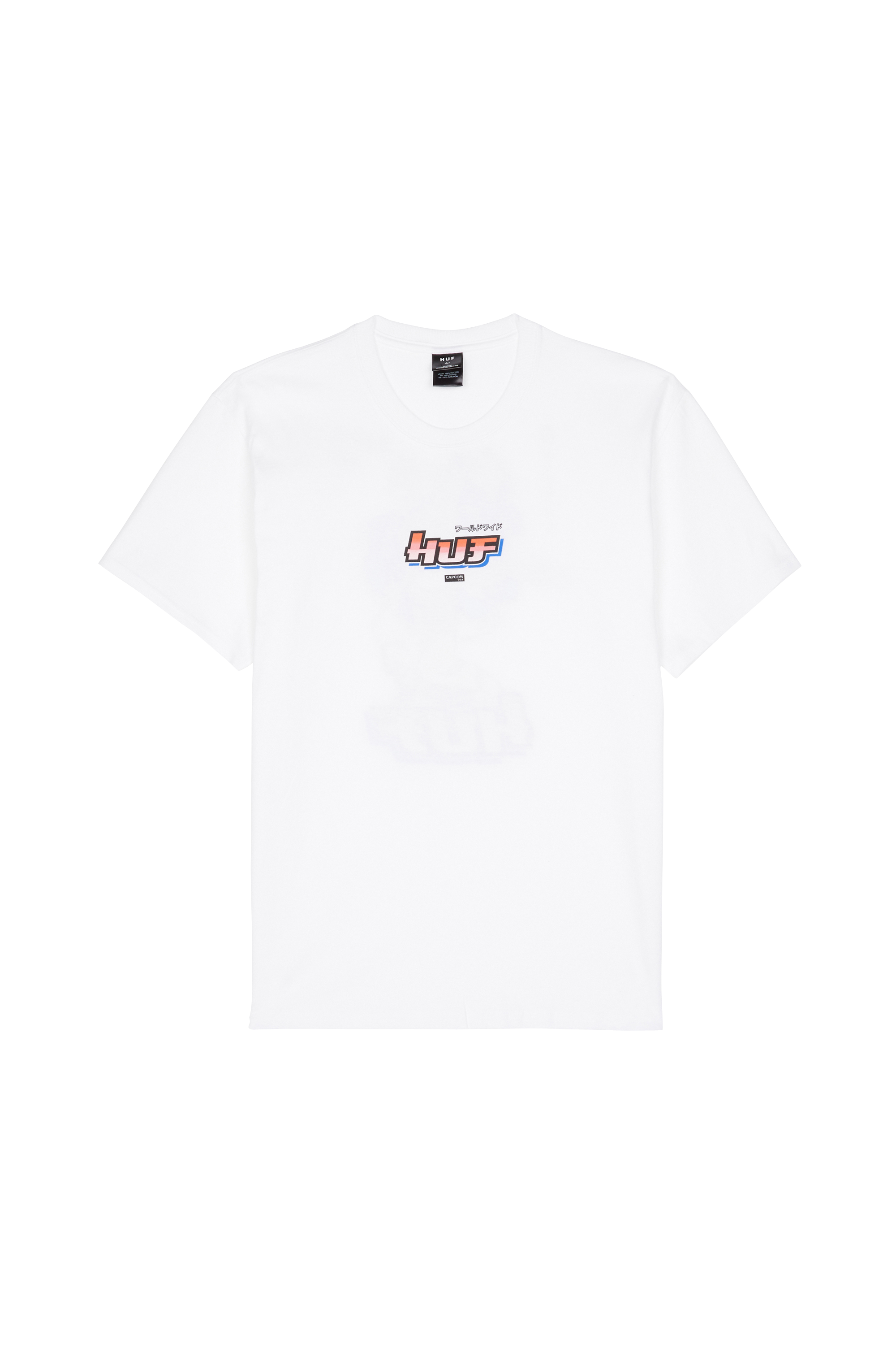 HUF T-shirt Huf x Street fighter HUF T-SHIRT CHUN-LI & CAMMY SS WHITE Blanc