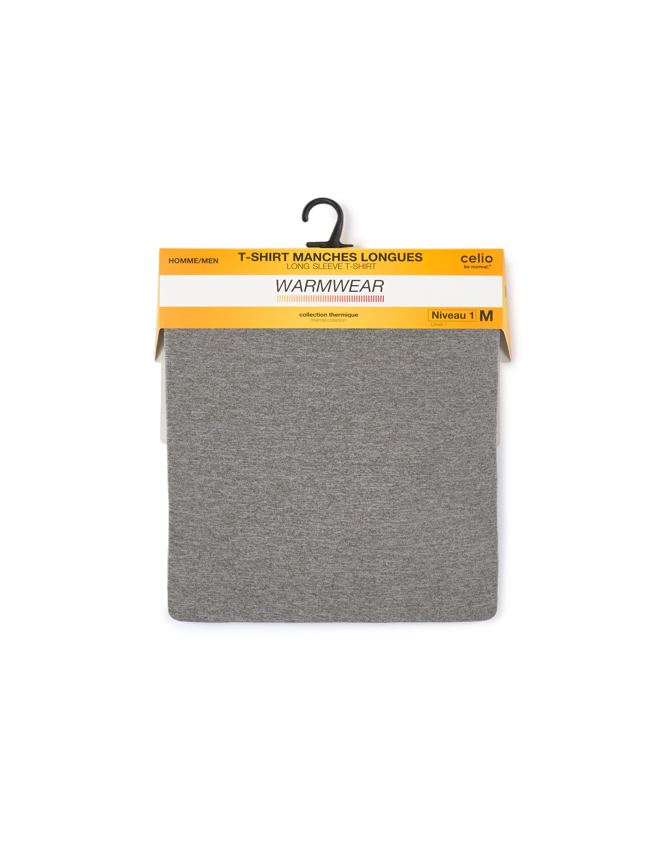 T-shirt manches longues warmwear Niveau 1 - gris