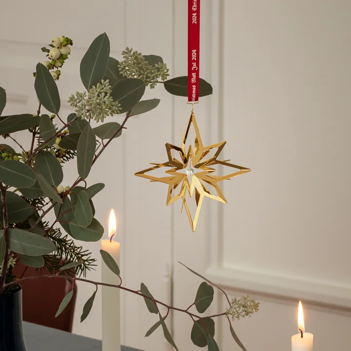 Georg Jensen - Weihnachtsmobile 2024 Star, gold