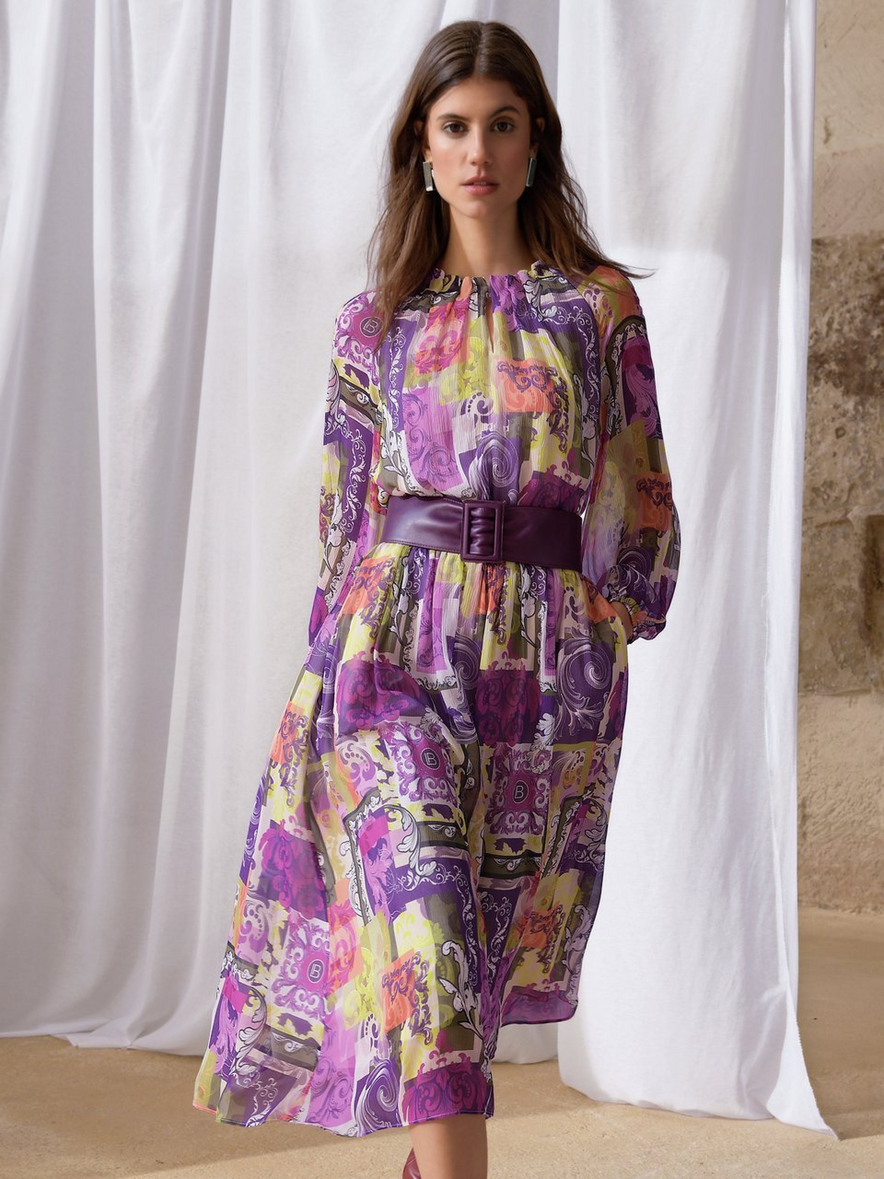 Kleid mit 7/8-Arm