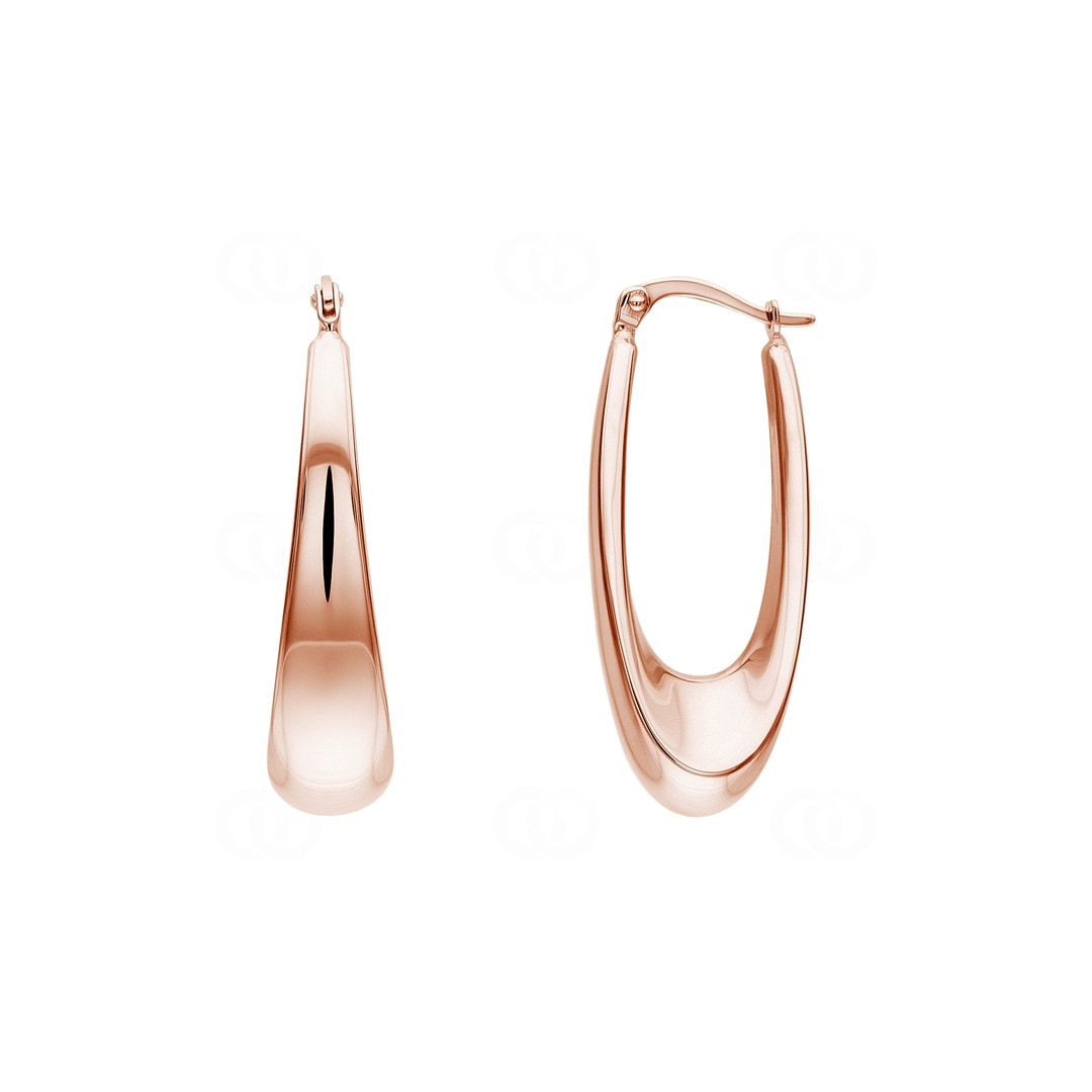 Kreolen 750/18 K Roségold
