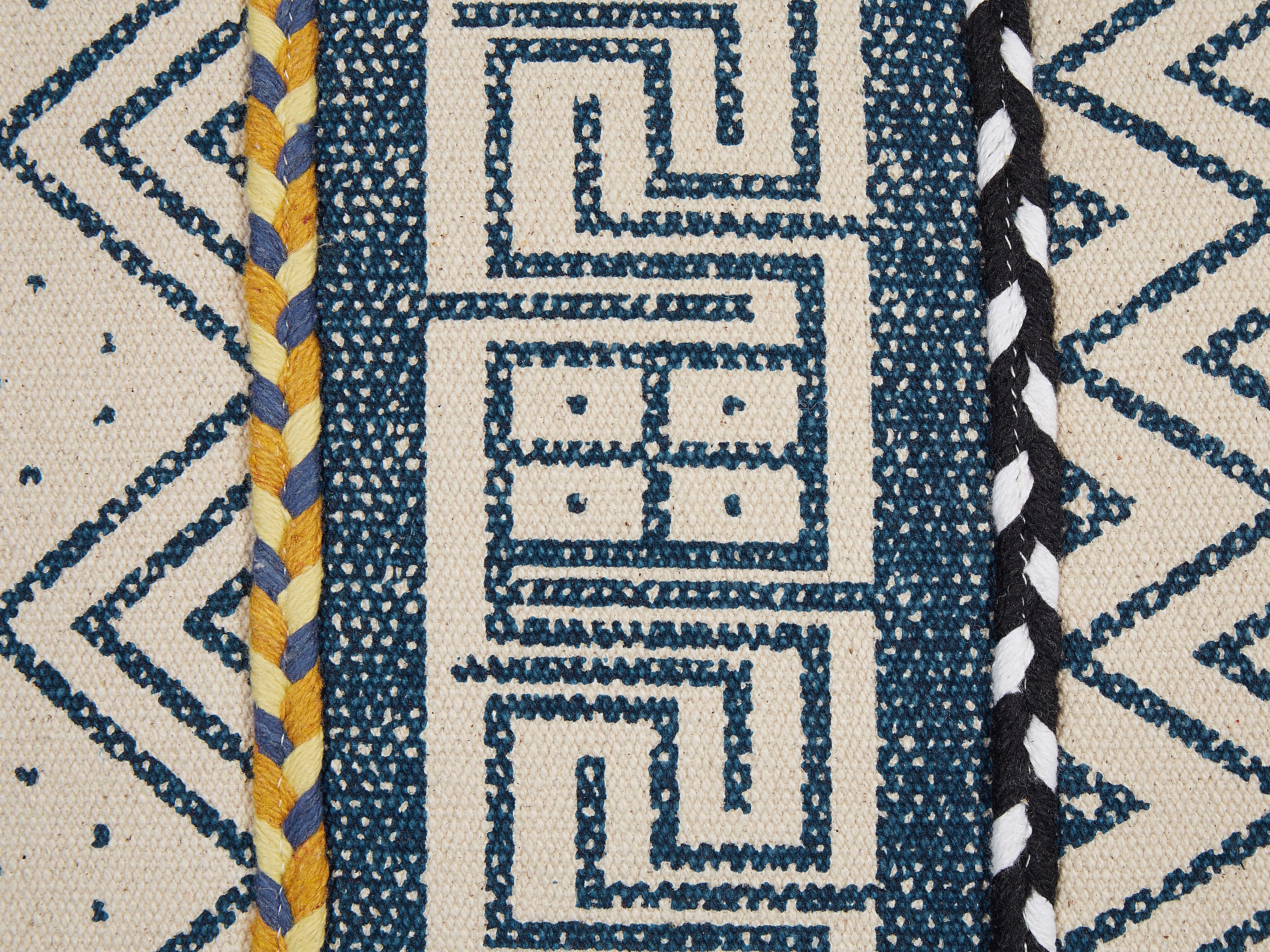 Set van 2 sierkussens SOUK Katoen 50 x 50 cm Meerkleurig geometrisch patroon