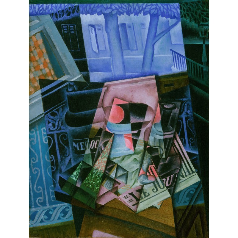 Puzzle 1000 pièces - Gris - Still life before an open windows