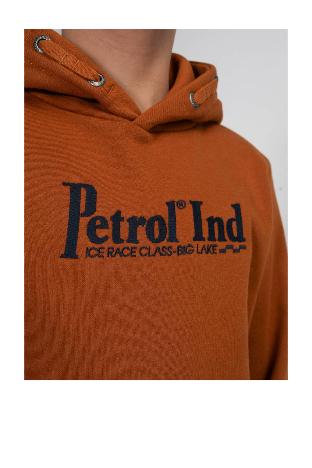 Petrol Industries hoodie oranje
