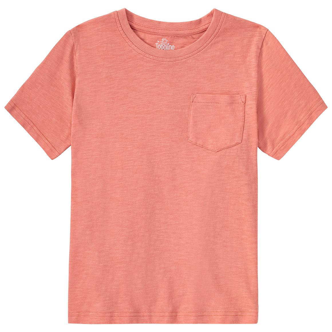 Topolino Jungen T-Shirt mit Brusttasche hellrot