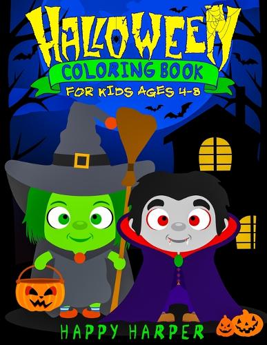 Halloween Coloring Book (Paperback)