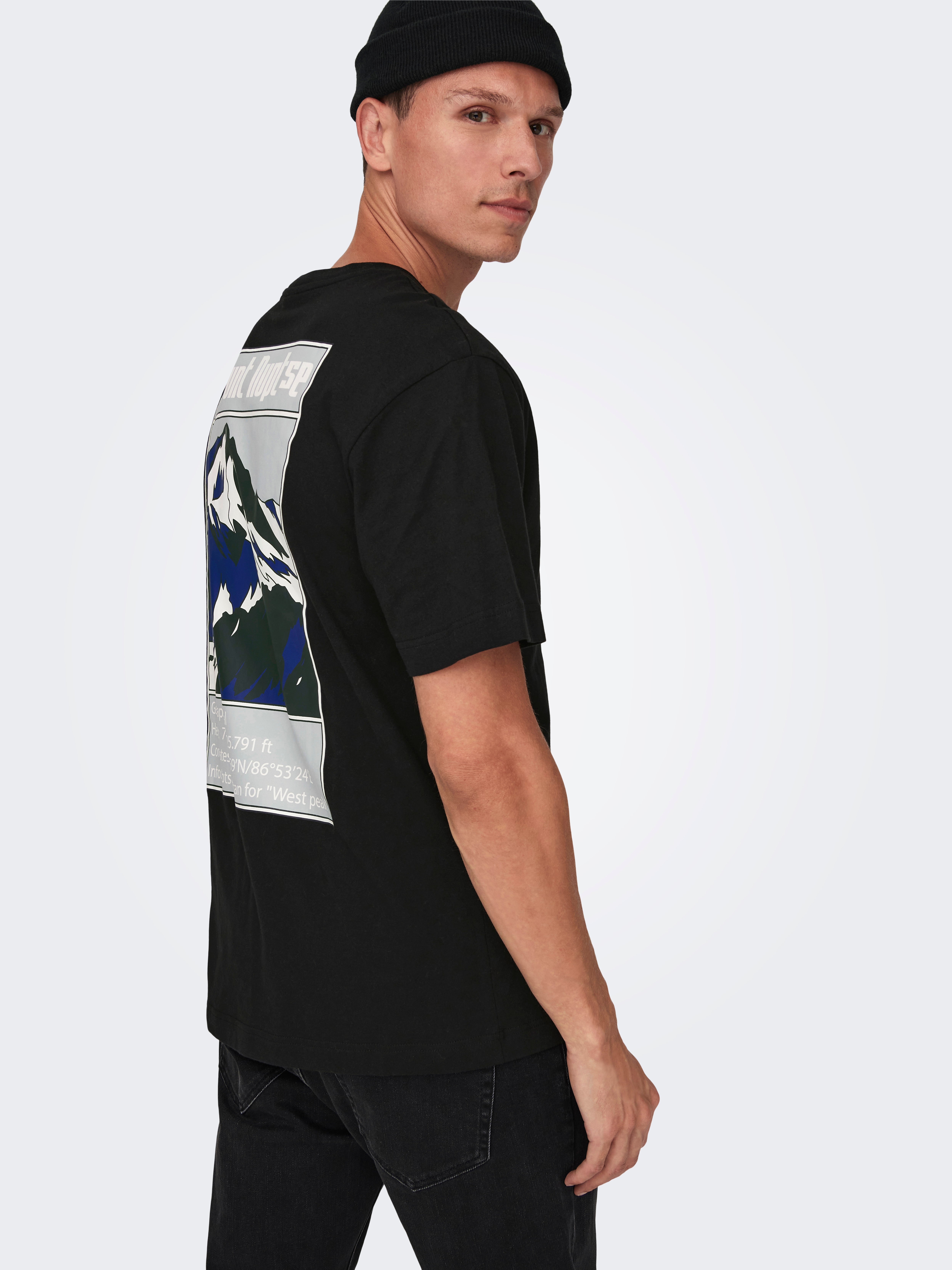 ONSTYLAN T-shirt Black