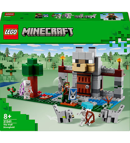 LEGO? Minecraft - Ulveh?jborgen 21261 - 312 Dele