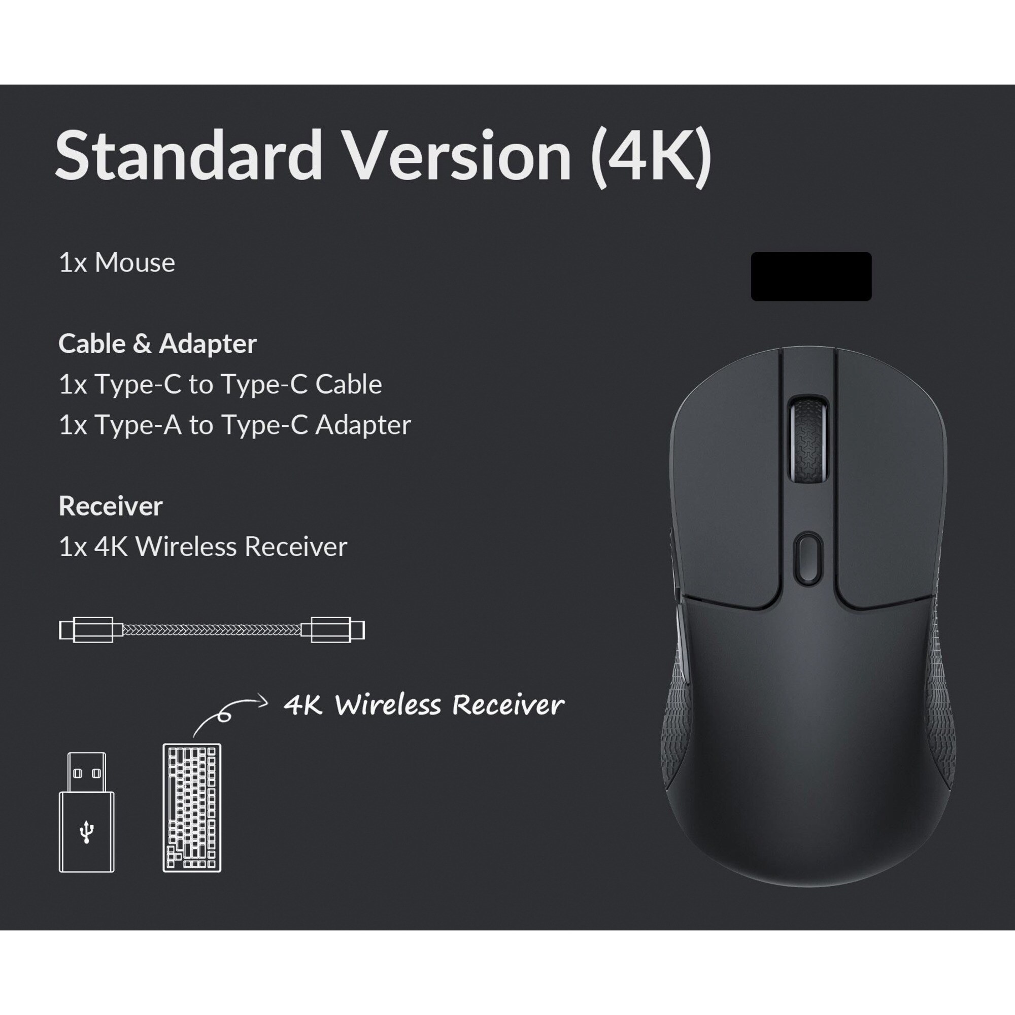 Keychron Gaming-Maus M3 Wireless 4K-Version