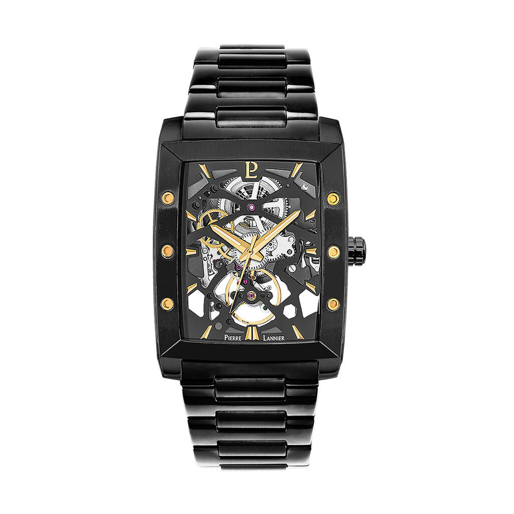 Montre Pierre Lannier Hector Noir