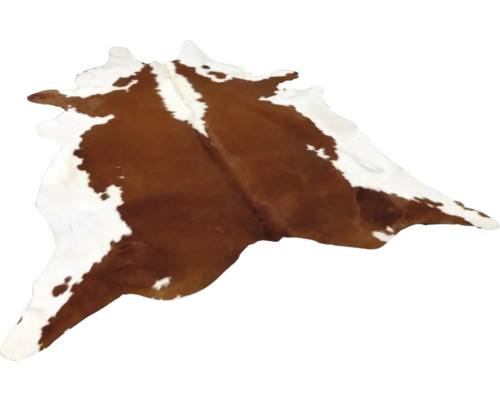 Koeienhuid bruin/wit ca. 2-3 m² 210x190 cm