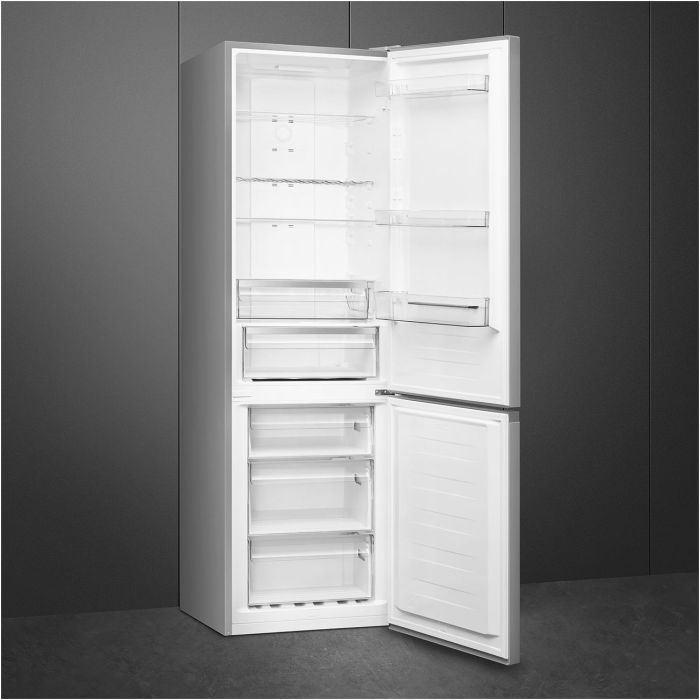 SMEG Kühl-Gefrier-Kombination FC18XDNE Edelstahl-Optik