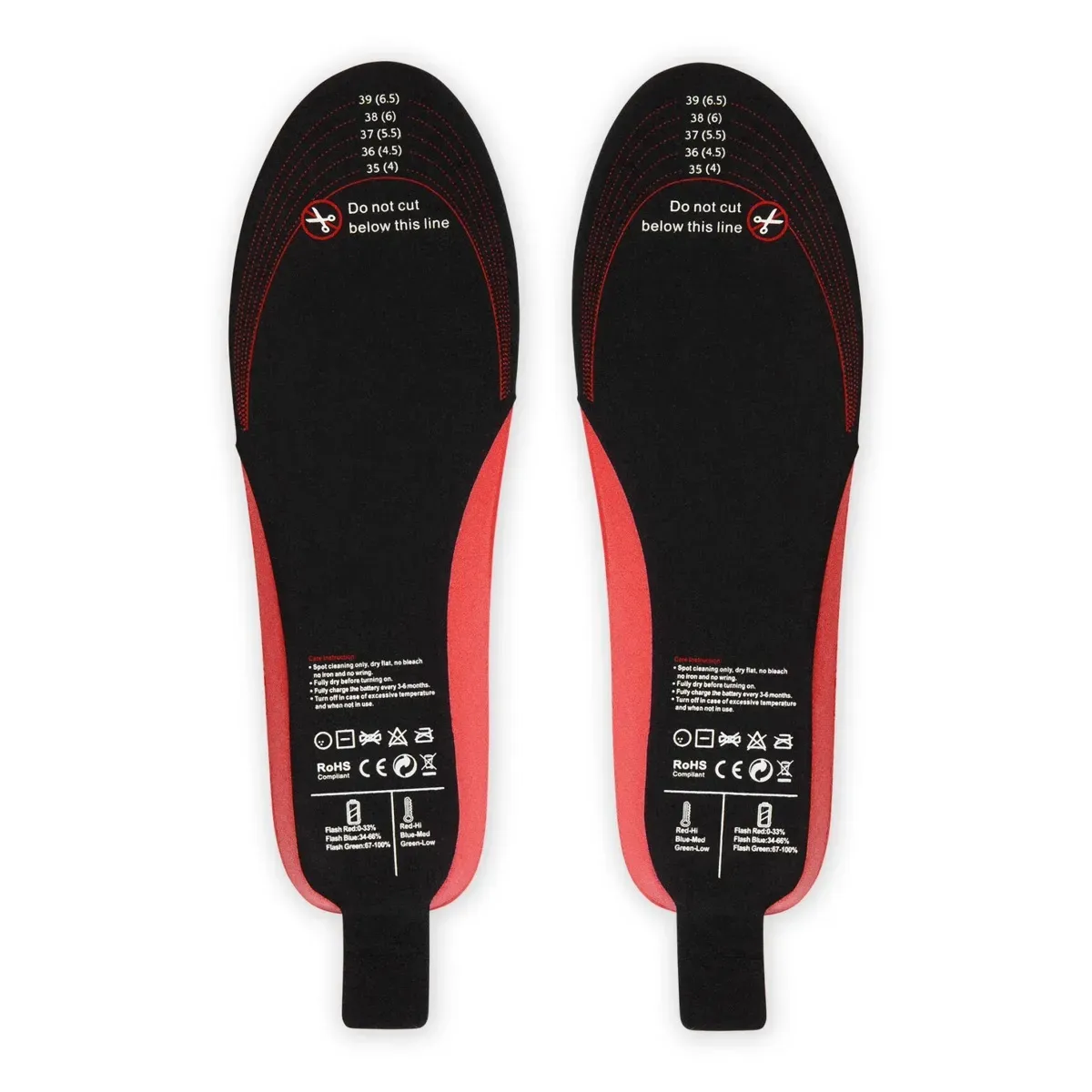 Gridarmor Heat Soles Black