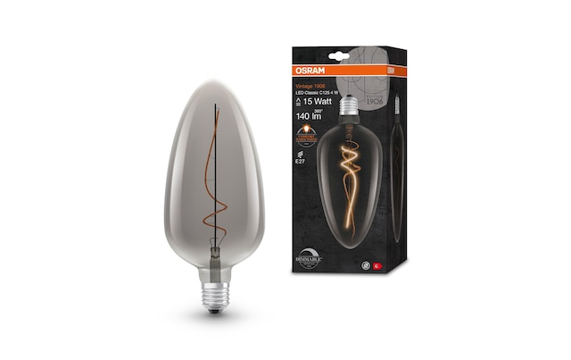 Osram LED-Leuchtmittel »Vintage 1906 CLA125, 4W, E27, Warmweiss« E27 1 Stk. Warmweiss