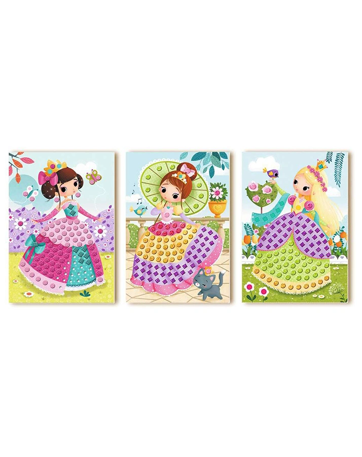Bastel-Set JUNIOR MOSAIC PRINCESS in bunt