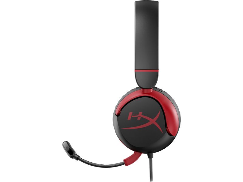 HyperX Headset Cloud Mini Rot/Schwarz Komfortables Kinder-Gaming-Headset für PC und Spielkonsolen
