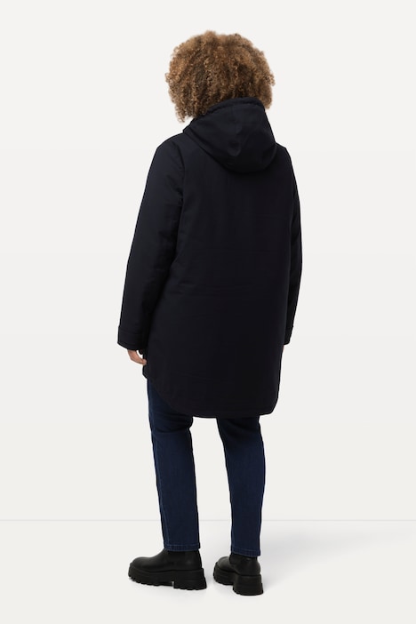 HYPRAR Funktions-Steppjacke, wasserdicht, Teddyfleece