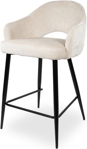 Barkruk Ivory Carmen B57.5 x D55 x H95 cm