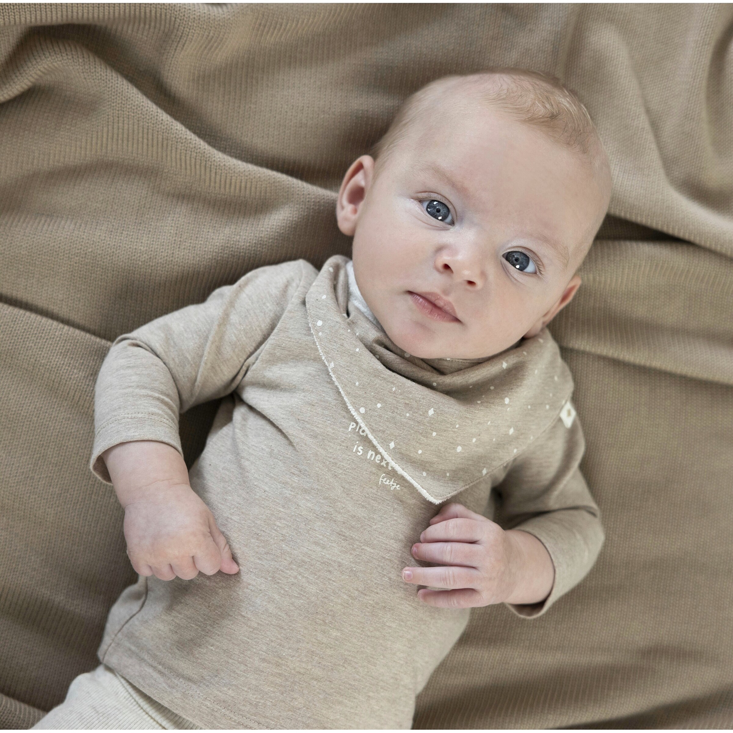 Feetje Shirt langarm Favorite place taupe