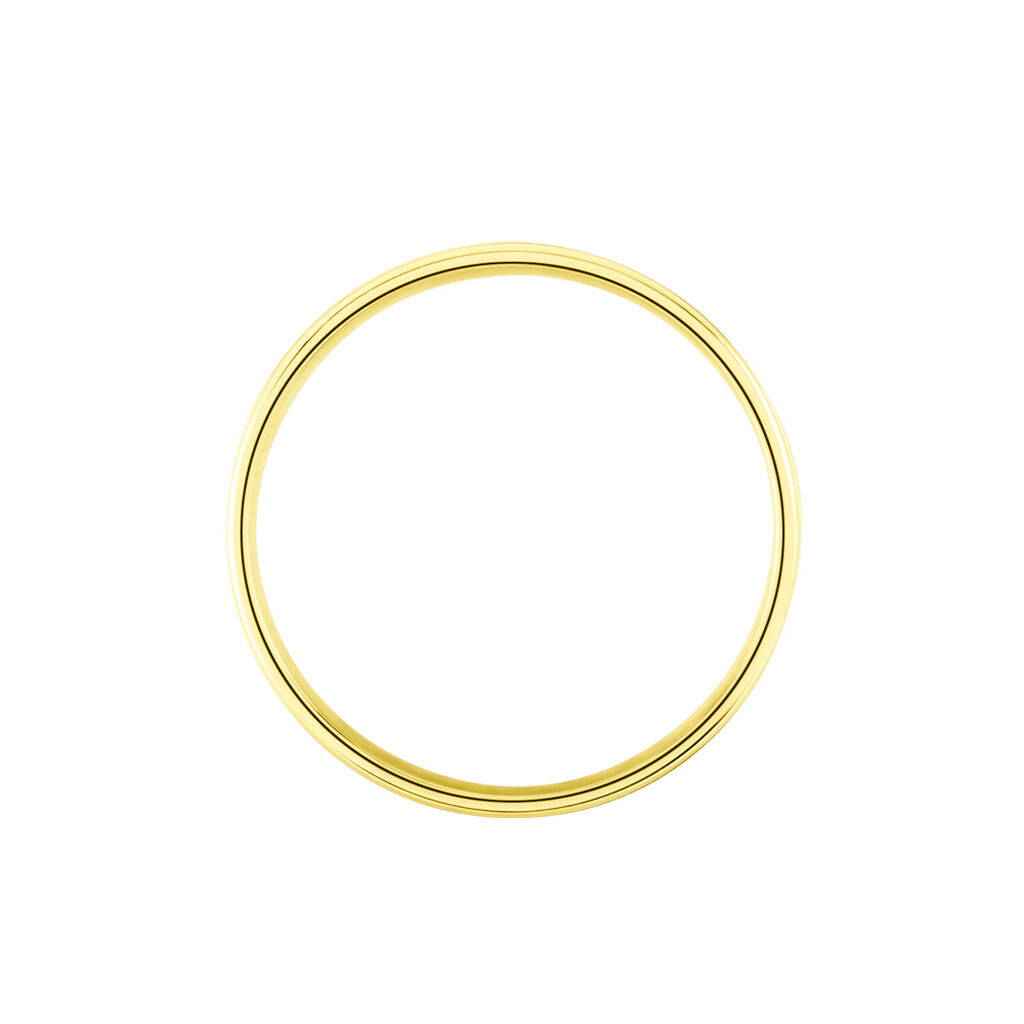 Alliance Beatrice Ruban Plat Or Jaune