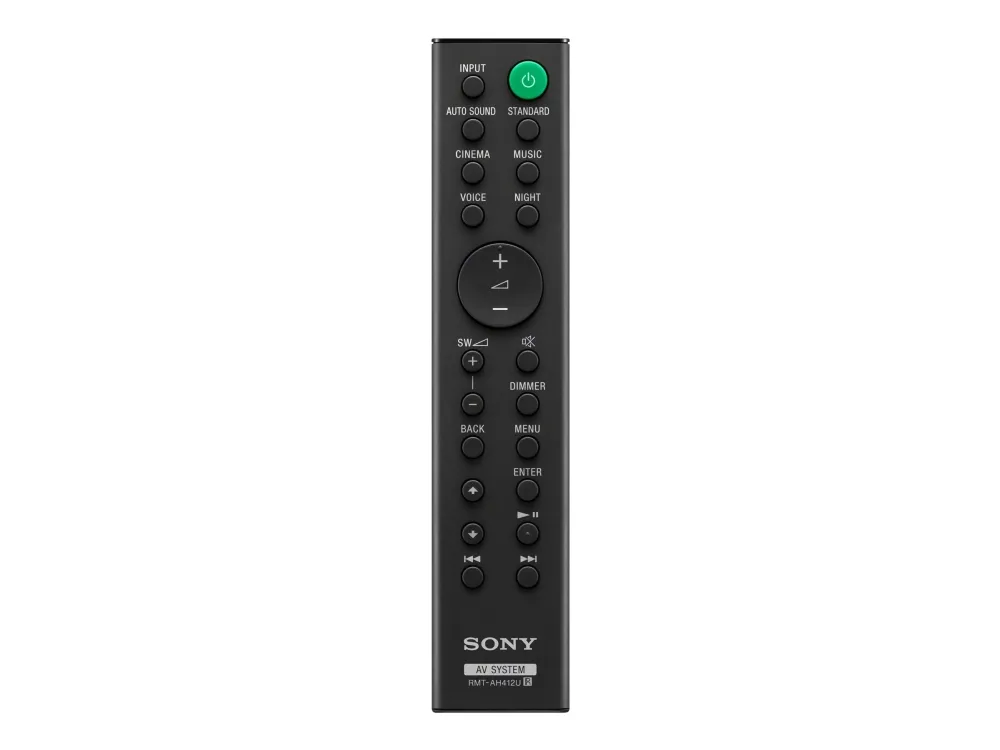 Sony HT-S40R - Lydbarsystem - til hjemmebiograf - 5.1-kanal - trådløs - Bluetooth - 600 Watt (Total)