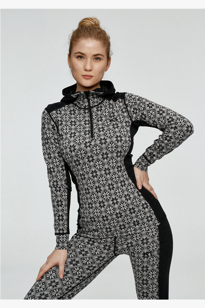 Kari Traa Rose Hood Damen Thermo Longsleeve