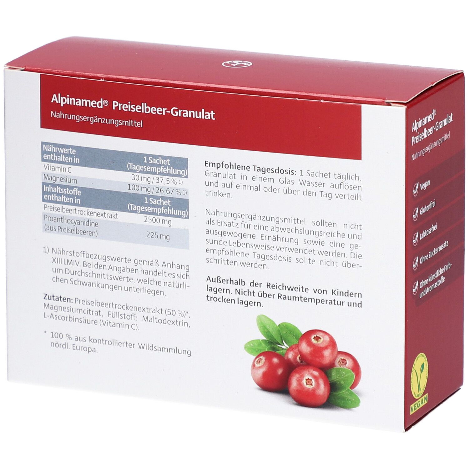 Alpinamed® Preiselbeer-Granulat