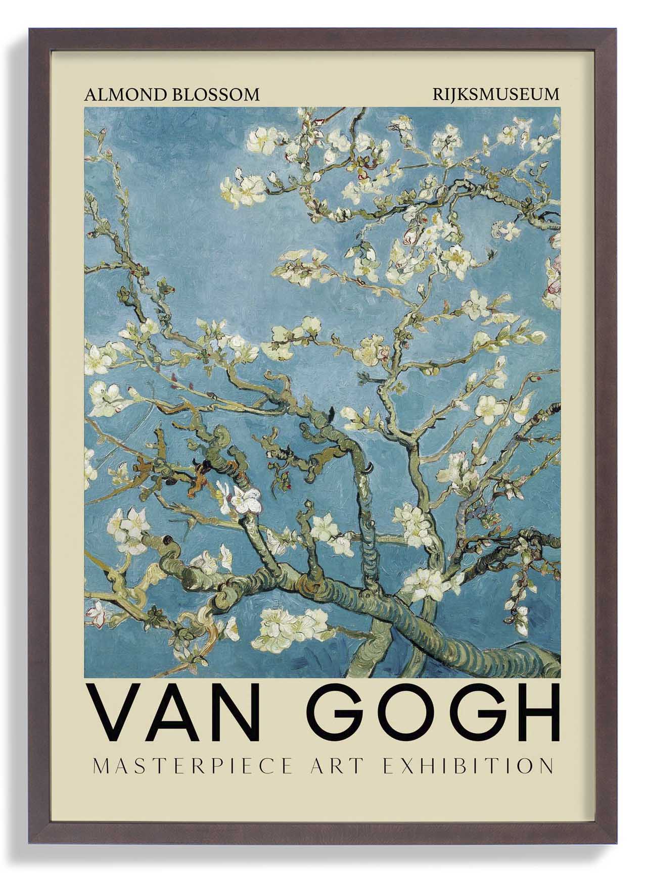 Mandelblüten-Kunstausstellung von Van Gogh