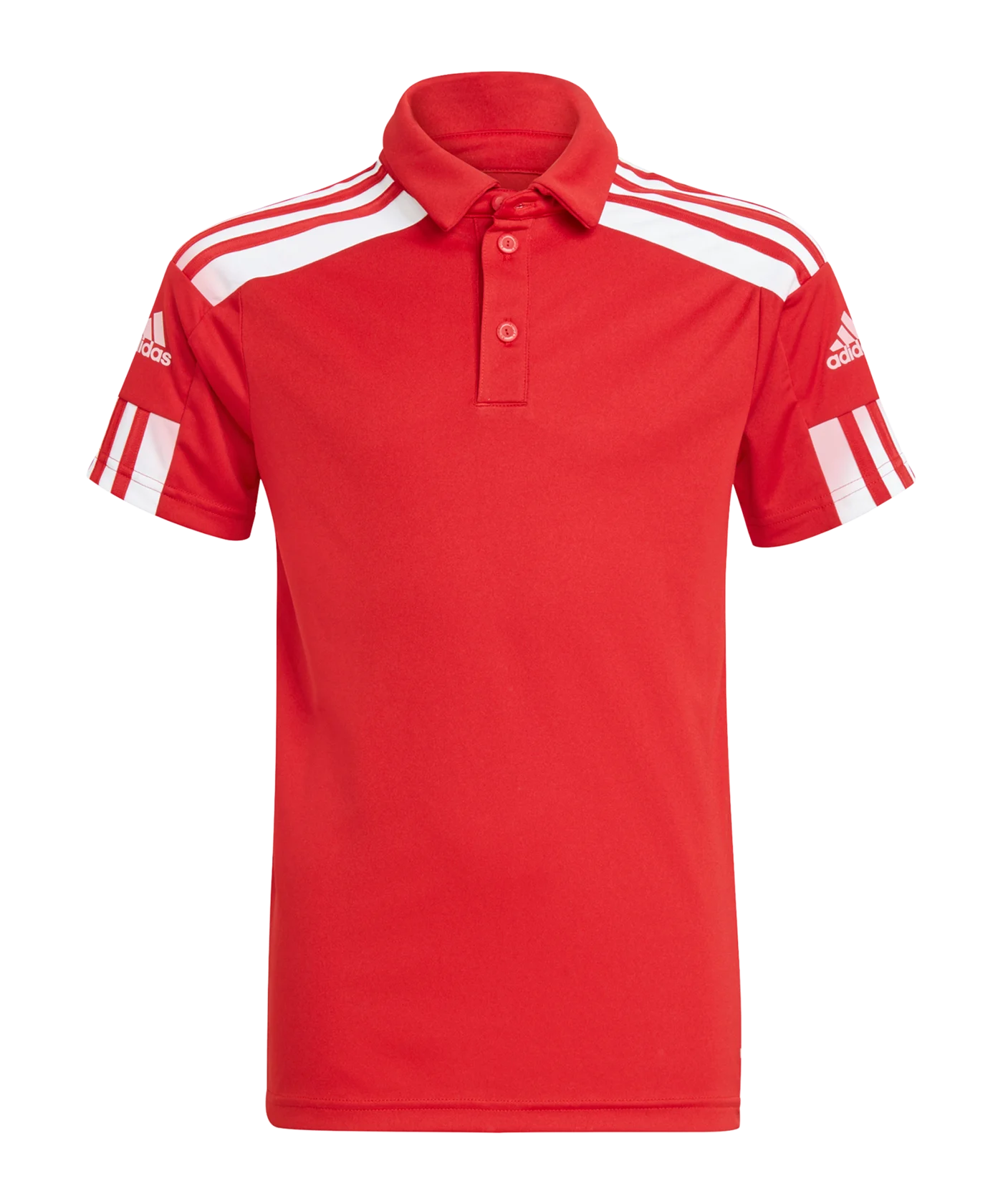 adidas Squadra 21 Poloshirt Kids Rot Weiss