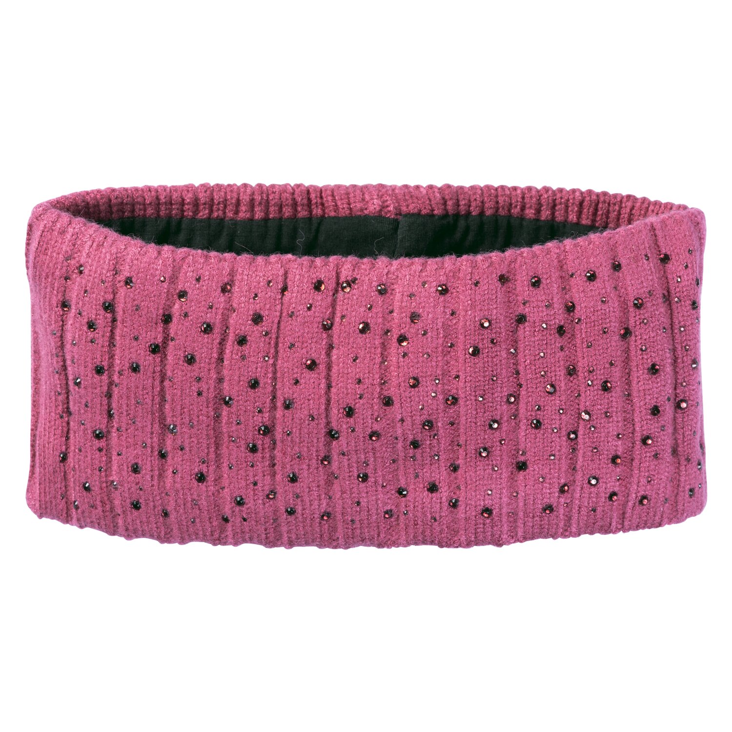 RIDE now Stirnband mit Glitzersteinen  - violet rose - Einheitsgröße
